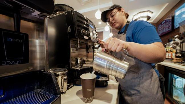 Staff at Cafe47 ensure students, faculty and staff stay well caffeinated throughout the academic year.